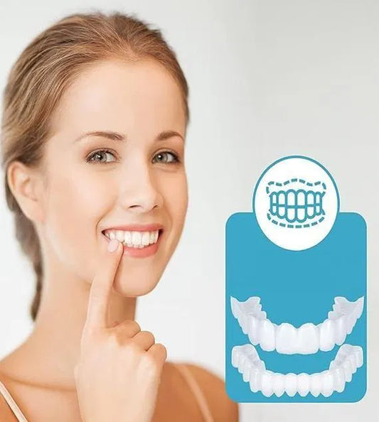 Instant & Confident On Smile Fit Flex Cosmetic Teeth (Buy 1 Get 1 Free)